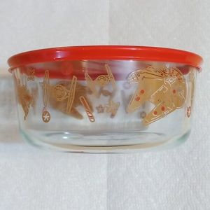 Star Wars Death Star Christmas Pyrex Glass Food Storage Container Bowl